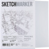 Калька А4 для печати и творчества, 90 г/м2, 100 листов, SKETCHMARKER, SM17119, 116412 по низкой цене оптом Краснодар, Москва, Уфа, Казань, Барнаул, Владивосток, Хабаровск, Сахалин, Красноярск, Екатеренбург, 