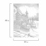 Холст на картоне с контуром BRAUBERG ART CLASSIC "ПРИЧАЛ", 30х40см, грунтованный, хлопок, 191544 по низкой цене оптом Краснодар, Москва, Уфа, Казань, Барнаул, Владивосток, Хабаровск, Сахалин, Красноярск, Екатеренбург, 