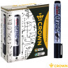 Маркер для белых досок Crown "Multi Board" черный, пулевидный, 3мм по низкой цене оптом Краснодар, Москва, Уфа, Казань, Барнаул, Владивосток, Хабаровск, Сахалин, Красноярск, Екатеренбург, 