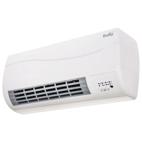 Тепловентилятор BALLU BFH/W-102W, 2000 Вт, 2 режима работы, настенная установка, пульт ДУ, белый по низкой цене оптом 