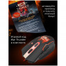 Мышь проводная игровая DEFENDER Skull GM-180L, USB, 5 кнопок + 1 колесо-кнопка, оптическая, черная, 52180 по низкой цене оптом 
