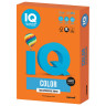 Бумага цветная IQ color, А4, 120 г/м2, 250 л., интенсив, оранжевая, OR43 по низкой цене оптом 