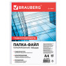 Папки-файлы перфорированные, А4, BRAUBERG, комплект 100 шт., гладкие, 45 мкм, 226831 по низкой цене оптом 