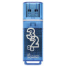 Флеш-диск 32 GB, SMARTBUY Glossy, USB 2.0, синий, SB32GBGS-B по низкой цене оптом Краснодар, Москва, Уфа, Казань, Барнаул, Владивосток, Хабаровск, Сахалин, Красноярск, Екатеренбург, 