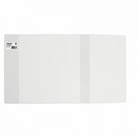 Обложка ПВХ 300х580 мм для учебников/тетрадей А4/контурных карт, ПИФАГОР, универсальная, 180 мкм, штрих-код, 229338