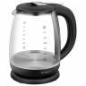 Чайник SCARLETT SC-EK27G80, 2 л, 1800 Вт, закрытый нагревательный элемент, стекло, черный по низкой цене оптом Краснодар, Москва, Уфа, Казань, Барнаул, Владивосток, Хабаровск, Сахалин, Красноярск, Екатеренбург, 