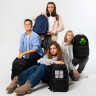 Рюкзак BRAUBERG FASHION CITY универсальный, карман-антивор, Kawaii Hamsters, черный, 44х31х16см, 273840 по низкой цене оптом 