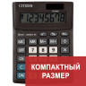 Калькулятор настольный CITIZEN BUSINESS LINE CMB801BK, МАЛЫЙ (137x102 мм), 8 разрядов, двойное питание по низкой цене оптом 