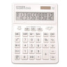 Калькулятор настольный CITIZEN SDC-444WHE (204х155 мм), 12 разрядов, двойное питание, БЕЛЫЙ по низкой цене оптом 
