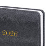Ежедневник датированный 2026 А5 138х213мм BRAUBERG Elegant, под кожу, застежка, черный, 117368 по низкой цене оптом Ежедневник датированный 2026 А5 138х213мм BRAUBERG Elegant, под кожу, застежка, черный, 117368 по низкой цене оптом