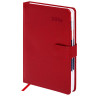 Ежедневник датированный 2026 А5 148х218мм GALANT Ritter, под кожу, красный, 117489 по низкой цене оптом 