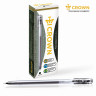 Ручка гелевая CROWN "Multi Jell", ЧЕРНАЯ, узел 0,4 мм, линия письма 0,2 мм, MTJ-500 по низкой цене оптом Краснодар, Москва, Уфа, Казань, Барнаул, Владивосток, Хабаровск, Сахалин, Красноярск, Екатеренбург, 