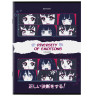 Тетради ДЭК А4, 96 л., КОМПЛЕКТ 3 шт., BRAUBERG, скоба, клетка, глянцевый лак, "Anime Emotions", 404653 по низкой цене оптом 
