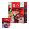Чай TESS (Тесс) "Pleasure", черный с шиповником и яблоком, 100 пакетиков по 1,5 г, 0919-09 по низкой цене оптом 