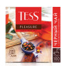 Чай TESS (Тесс) "Pleasure", черный с шиповником и яблоком, 100 пакетиков по 1,5 г, 0919-09 по низкой цене оптом 