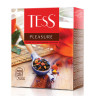 Чай TESS (Тесс) "Pleasure", черный с шиповником и яблоком, 100 пакетиков по 1,5 г, 0919-09 по низкой цене оптом 
