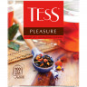 Чай TESS (Тесс) "Pleasure", черный с шиповником и яблоком, 100 пакетиков по 1,5 г, 0919-09 по низкой цене оптом 