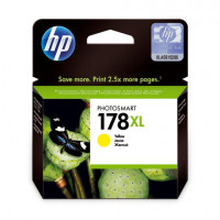 Картридж струйный HP (CB325HE) Photosmart D5400, №178XL, желтый, оригинальный, ресурс 750 стр.