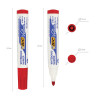 Маркер стираемый для белой доски КРАСНЫЙ, BIC "Velleda", 1,4-5 мм, эргономичный корпус, 904939 по низкой цене оптом 