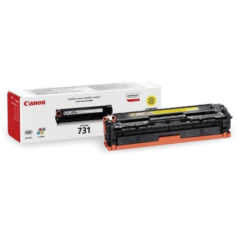 Картридж лазерный CANON (731Y) LBP7100/7110/MF8230/8280, желтый, ресурс 1500 страниц, оригинальный, 6269B002 по низкой цене оптом 