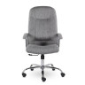 Кресло офисное "Бостон", CH-277, хром, ткань, серый (M-02) по низкой цене оптом Кресло офисное "Бостон", CH-277, хром, ткань, серый (M-02) по низкой цене оптом