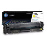 Картридж лазерный HP (W2212A) 207A для HP Color LJ M282/M283/M255, желтый, оригинальный, ресурс 1250 страниц по низкой цене оптом 