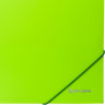 Папка на резинках BRAUBERG "Neon", неоновая, зеленая, до 300 листов, 0,5 мм, 227460 по низкой цене оптом 