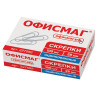 Скрепки ОФИСМАГ, 28 мм, оцинкованные, 100 шт., в картонной коробке, 227582 по низкой цене оптом 