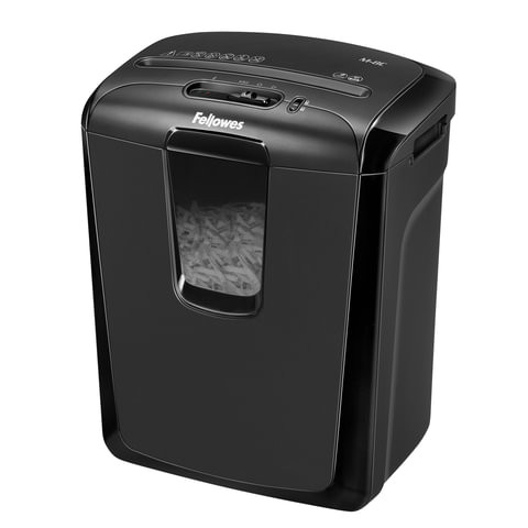 Уничтожитель (шредер) FELLOWES M-8C, 4 уровень секретности, фрагменты 4х37 мм, 8 листов, 15 л, FS-46041 по низкой цене оптом 