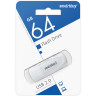 Флеш-диск 64GB SMARTBUY Scout USB 2.0, белый, SB064GB2SCW по низкой цене оптом Краснодар, Москва, Уфа, Казань, Барнаул, Владивосток, Хабаровск, Сахалин, Красноярск, Екатеренбург, 