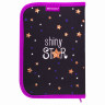 Пенал BRAUBERG, 1 отделение, 2 откидные планки, полиэстер, 21х14 см, "Shiny star", 270312 по низкой цене оптом 