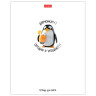 Тетрадь обложка пластик, А5 48л. скоба, клетка, тиснение, HATBER Кто круче?(микс в сп, 48Т5В1пл по низкой цене оптом 
