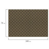 Бумага упаковочная крафт 70х100 см ЗОЛОТАЯ СКАЗКА "Kraft Geometric", 5 дизайнов, 80 г/м2, 591598 по низкой цене оптом 