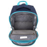 Рюкзак BRAUBERG CLASSIC, легкий каркас, премиум материал, Speed, синий, 37х32х21 см, 270088 по низкой цене оптом 