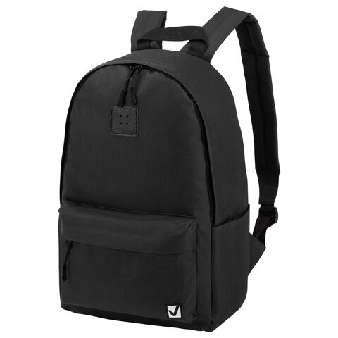 Рюкзак BRAUBERG POSITIVE универсальный, потайной карман, "Black", 42х28х14 см, 270774 по низкой цене оптом 