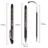 Ручка гелевая с грипом BRAUBERG "Samurai", ЧЕРНАЯ, корпус тонированный, узел 0,5 мм, линия письма 0,35 мм, 141178 по низкой цене оптом Краснодар, Москва, Уфа, Казань, Барнаул, Владивосток, Хабаровск, Сахалин, Красноярск, Екатеренбург, 