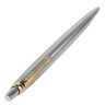 Ручка шариковая PARKER "Jotter Core Stainless Steel GT", корпус серебристый, позолоченные детали, синяя, 1953182 по низкой цене оптом Краснодар, Москва, Уфа, Казань, Барнаул, Владивосток, Хабаровск, Сахалин, Красноярск, Екатеренбург, 