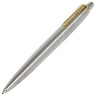 Ручка шариковая PARKER "Jotter Core Stainless Steel GT", корпус серебристый, позолоченные детали, синяя, 1953182 по низкой цене оптом Краснодар, Москва, Уфа, Казань, Барнаул, Владивосток, Хабаровск, Сахалин, Красноярск, Екатеренбург, 