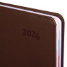 Ежедневник датированный 2026 А5 148х218мм GALANT Ritter, под кожу, коричневый, 117490 по низкой цене оптом Ежедневник датированный 2026 А5 148х218мм GALANT Ritter, под кожу, коричневый, 117490 по низкой цене оптом