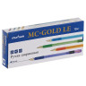 Ручка шариковая масляная с грипом MUNHWA "MC Gold LE", СИНЯЯ, корпус ассорти, узел 0,5 мм, MCL-02 по низкой цене оптом Краснодар, Москва, Уфа, Казань, Барнаул, Владивосток, Хабаровск, Сахалин, Красноярск, Екатеренбург, 