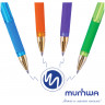 Ручка шариковая масляная с грипом MUNHWA "MC Gold LE", СИНЯЯ, корпус ассорти, узел 0,5 мм, MCL-02 по низкой цене оптом Краснодар, Москва, Уфа, Казань, Барнаул, Владивосток, Хабаровск, Сахалин, Красноярск, Екатеренбург, 