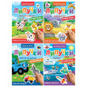 Книжка с липучками "Читай и играй", 15 фигурок, 160х220 мм, 8 стр., АССОРТИ, ПП по низкой цене оптом Книжка с липучками "Читай и играй", 15 фигурок, 160х220 мм, 8 стр., АССОРТИ, ПП по низкой цене оптом