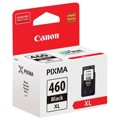 Картридж струйный CANON (PG-460XL) для Pixma TS5340 черный, повышенной емкости, оригинальный, 3710C001 по низкой цене оптом 