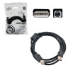 Кабель USB 2.0 AM-BM, 3 м, CABLEXPERT, 1 фильтр, для принтеров, МФУ и периферии, CCF-USB2-AMBM10 по низкой цене оптом 