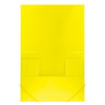 Папка на резинках BRAUBERG "Neon", неоновая, желтая, до 300 листов, 0,5 мм, 227461 по низкой цене оптом 