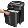 Уничтожитель (шредер) FELLOWES 73Ci, 4 уровень секретности, фрагменты 4x38 мм, 12 листов, 23 л, FS-46011 по низкой цене оптом Краснодар, Москва, Уфа, Казань, Барнаул, Владивосток, Хабаровск, Сахалин, Красноярск, Екатеренбург, 