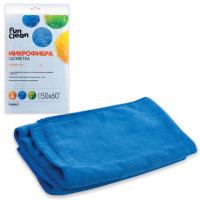 Тряпка для мытья пола, микрофибра, 50х60 см, FUN CLEAN, 6482