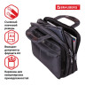 Сумка деловая BRAUBERG с отделением для ноутбука 14", "Control 1", 2 отделения, серая, 39х29х9 см, 240398 по низкой цене оптом 