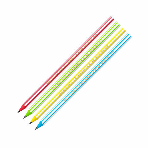 Карандаши чернографитные BIC Evolution "Stripes", НАБОР 4 шт., HB, пластиковые, блистер, 918485 по низкой цене оптом Краснодар, Москва, Уфа, Казань, Барнаул, Владивосток, Хабаровск, Сахалин, Красноярск, Екатеренбург, 
