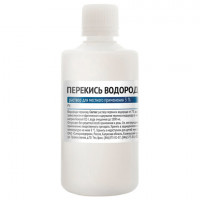 Средство дезинфицирующее Перекись водорода, 3%, пластиковый флакон, 100 мл, Самарамедпром